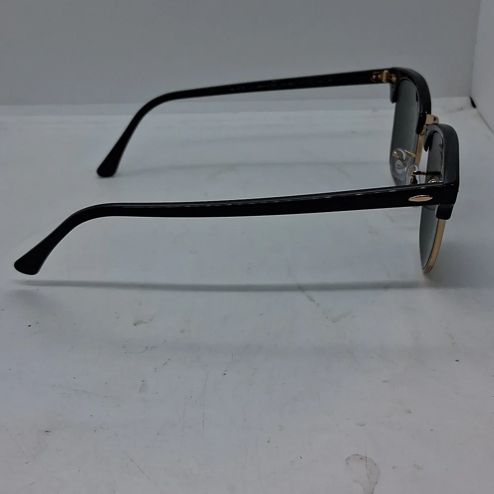 NWOT Womens Ray-Ban Clubmaster W0365 Sunglasses Black & Gold - Picture 4 of 5